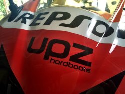 画像3: UPZ DIECUT LOGO STICKER