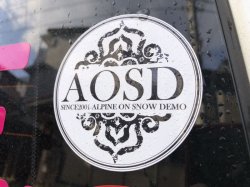画像1: AOSD ステッカー 最新版