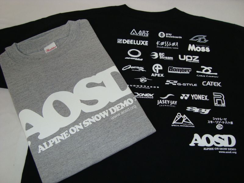 画像: ＡＯＳＤ　2012-2013Ｔシャツ再入荷！