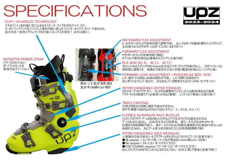 画像4: UPZ 2023-2024モデル RC12 Black＋FLO純正インナー