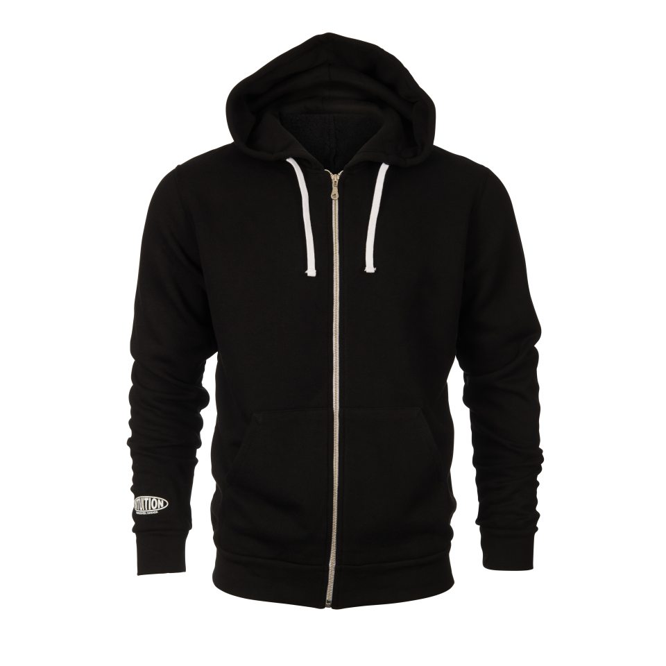 画像2: INTUITION Zip up Hoodie インチューション ジップアップ フーディー